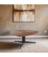 Table basse triangulaire OSLO effet Noyer Table basse triangulaire OSLO effet Noyer
