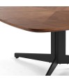 Table basse triangulaire OSLO effet Noyer Table basse triangulaire OSLO effet Noyer