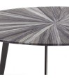 Table basse ronde RUMBA design organique Bois Grisé - Grand modèle Table basse ronde RUMBA design organique Bois Grisé - Grand modèle
