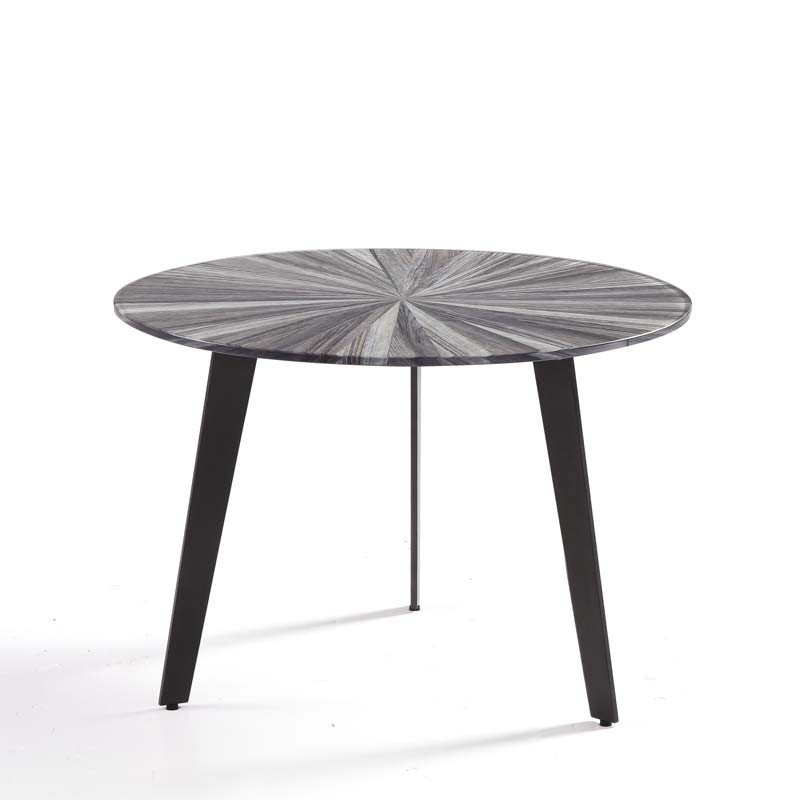 Table basse ronde RUMBA design organique Bois Grisé – Petit modèle Table basse ronde RUMBA design organique Bois Grisé – Petit modèle
