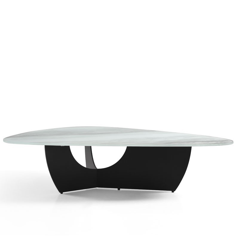 Table basse contemporaine ronde ANGLET Jade Table basse contemporaine ronde ANGLET Jade
