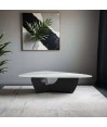 Table basse contemporaine ronde ANGLET Jade Table basse contemporaine ronde ANGLET Jade