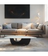 Table basse contemporaine ronde ANGLET Jade Table basse contemporaine ronde ANGLET Jade