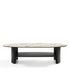 Table basse MONCEAU céramique Golden stone