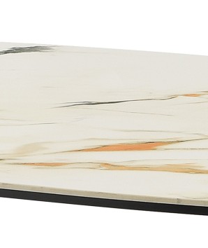 table basse salon monceau zoom plateau céramique golden stone