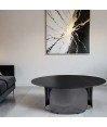 Table basse MALDIVES céramique Jade Noir/Or Table basse MALDIVES céramique Jade Noir/Or