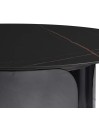 Table basse MALDIVES céramique Jade Noir/Or Table basse MALDIVES céramique Jade Noir/Or