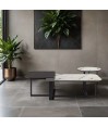Table basse DIVINE céramique Golden stone