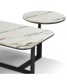 Table basse DIVINE céramique Golden stone