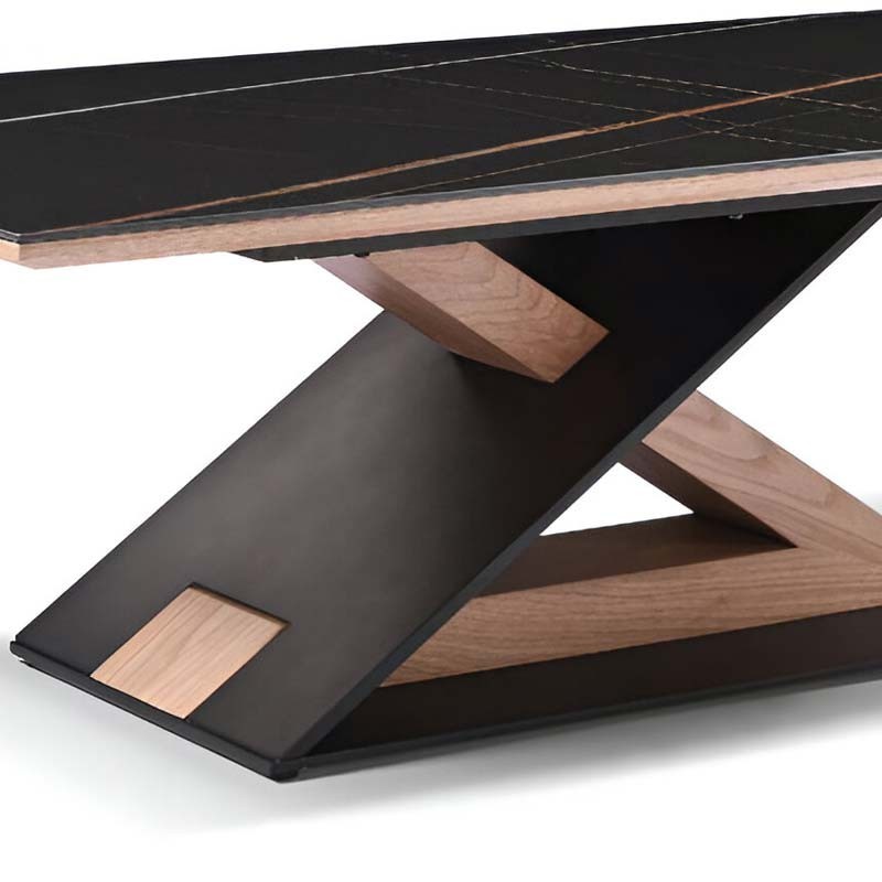 Table basse ALLIAGE Chêne céramique Jade